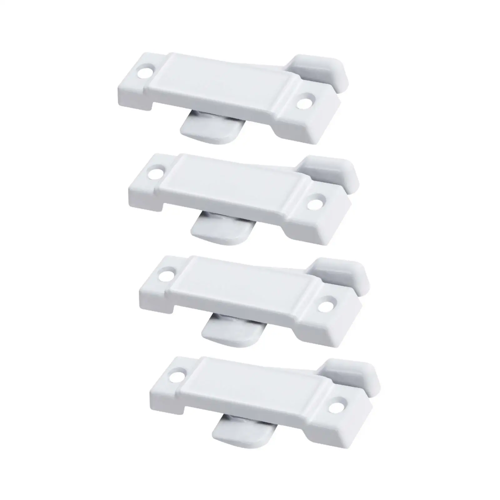 4Pcs Window Sash Locks Window Latch Locks Pet Kids Protection Childproof 2-1/4