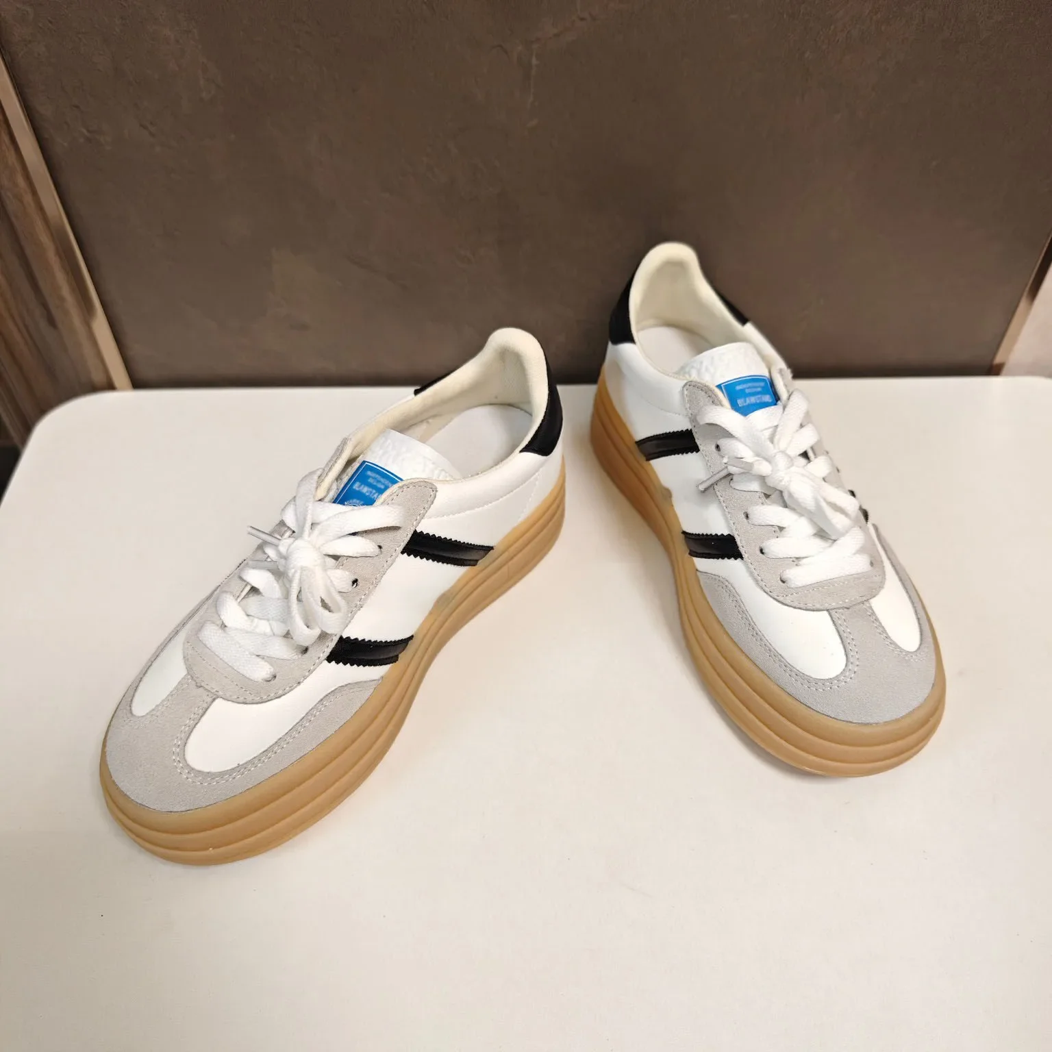 Retro Women's Shoes 2024 Spring/Summer New Classic Color Block Sports and Casual Shoes Forrest Gump Shoes