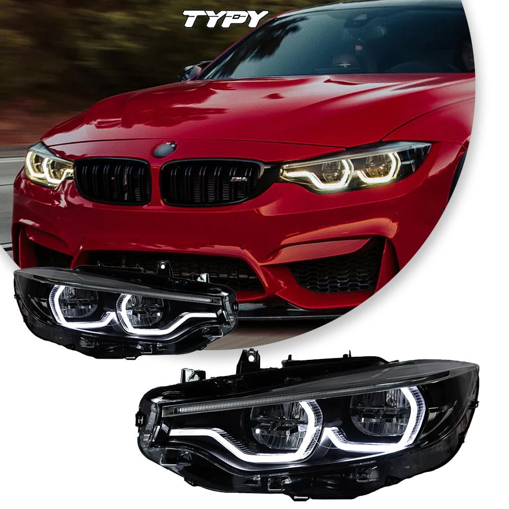 

Автомобильные фары TYPY для BMW 4 серии F32, F36 2013-2019, светодиодные проекционные фары, аксессуары для стайлинга автомобиля
