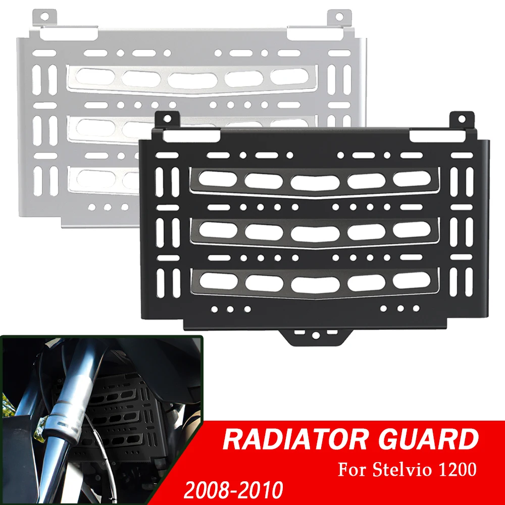 

Motorcycle Radiator Grille Guard Cover For Moto Guzzi Stelvio 1200 2008 2009 2010 Stelvio1200 Radiator Guards Protection Parts