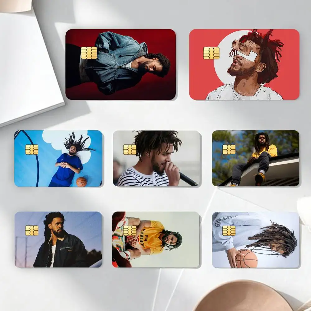 Rapper Singer J C-Cole-S Sticker Decoration Creative Bank Card Bus Metro Waterproof Sticker