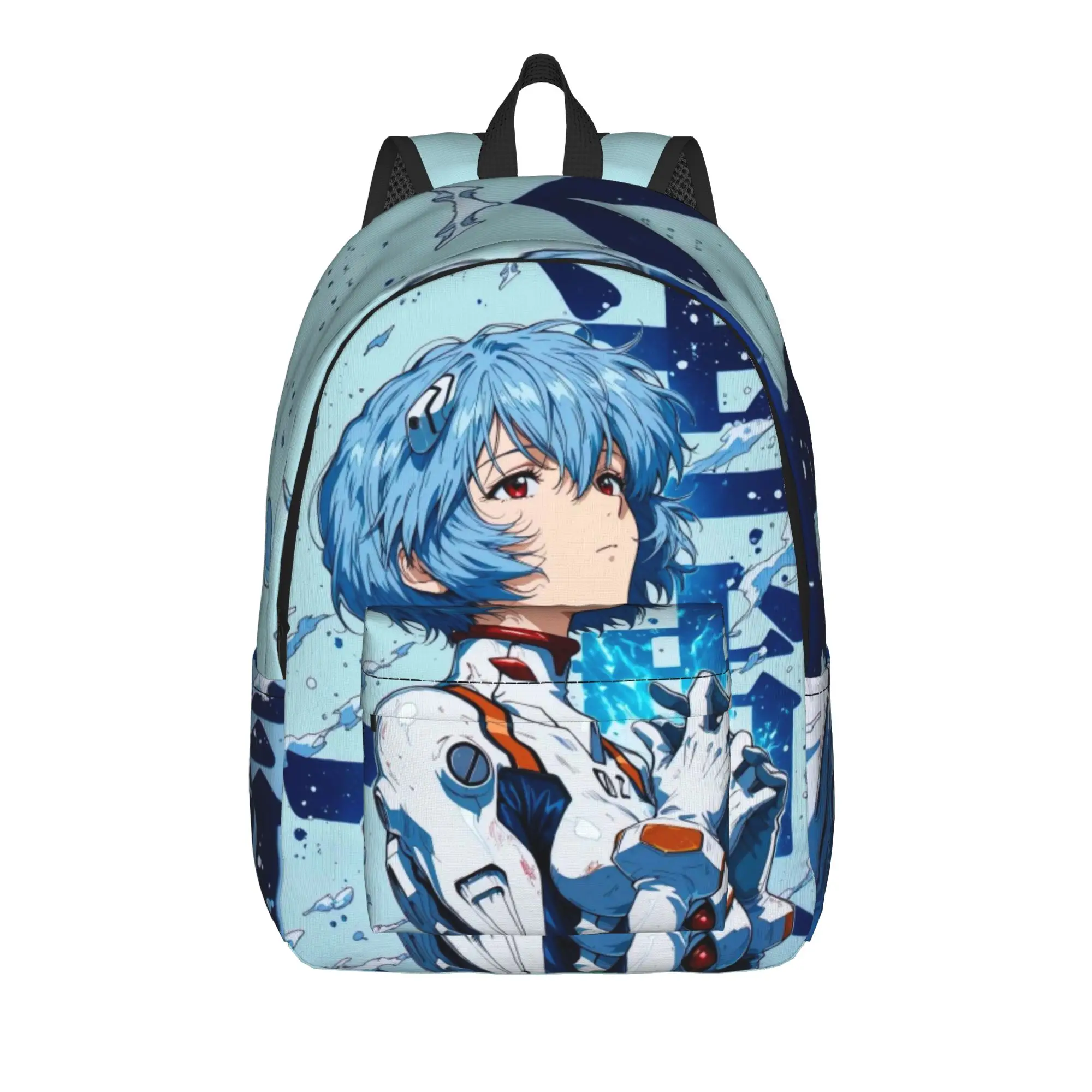 

Back to school season Rei Ayanami (1) Knapsack EVA Office Staff Daily Backpack