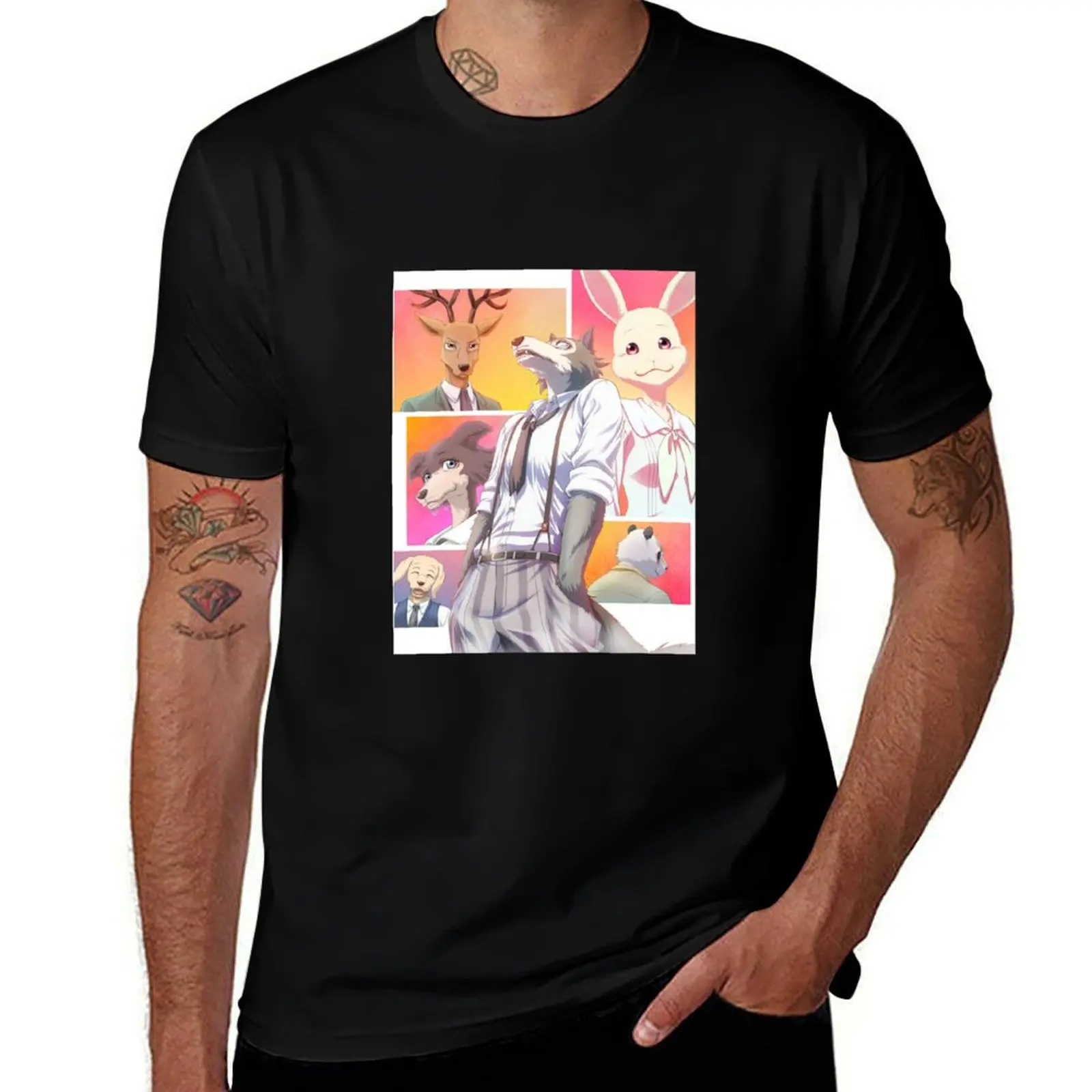 Beastars T-Shirt Casual Trendy Streetwear Tee Shirt T-Shirt