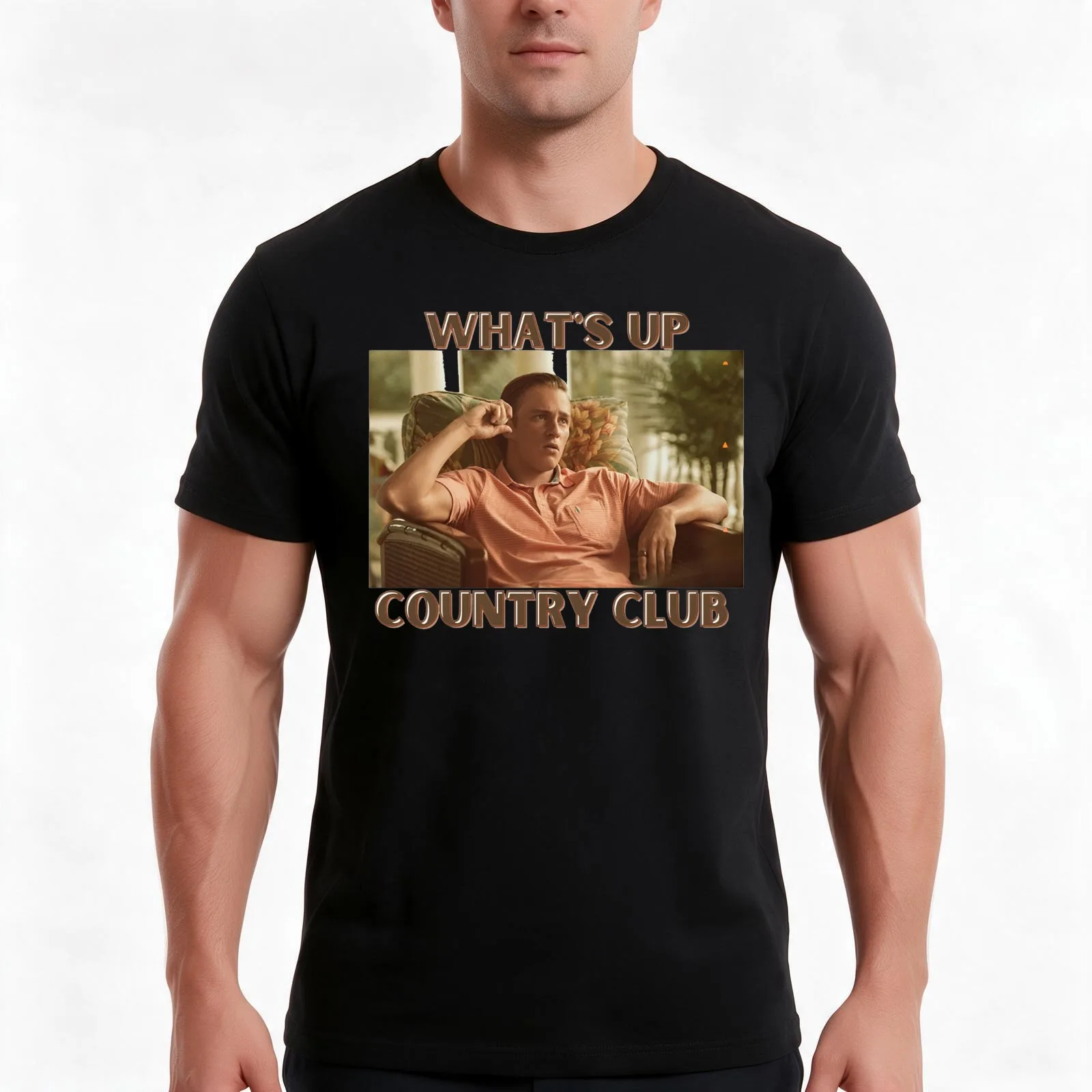 Rafe Cameron Fan Art T-Shirt, Summer Casual Cotton Tee, Oversized Streetwear Tops, Vintage Graphic Print, Loose Fit Short Sleeve