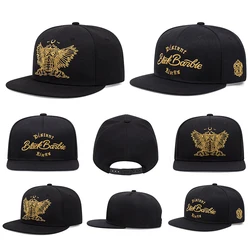 Animal Embroidery Vintage Cap for Men High Quality Outdoor Snapback Cap for Women Cotton Hip Hop Fashion Hat Adjustable