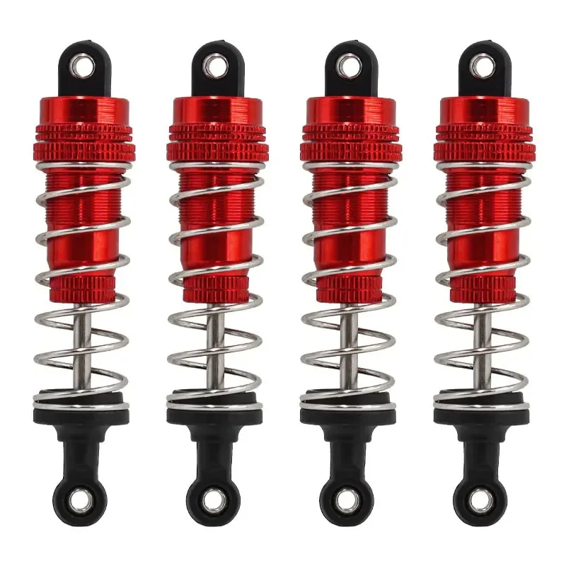 4pcs RC shock absorber internal spring for 1/14WLtoys Weili 144001-1316 Metal shock   length 80mm (hole to hole length 70mm)