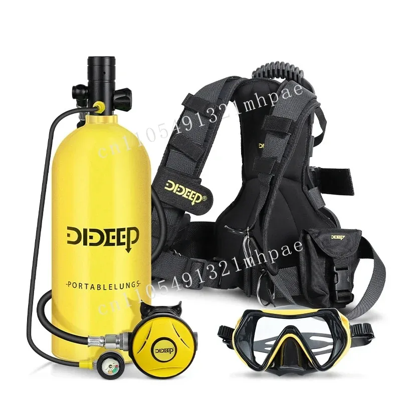 

DIDEEP New 3L X6000 Diving and Snorkeling Equipment Scuba Diving Respirator Fish Gill Oxygen Cylinder Standby