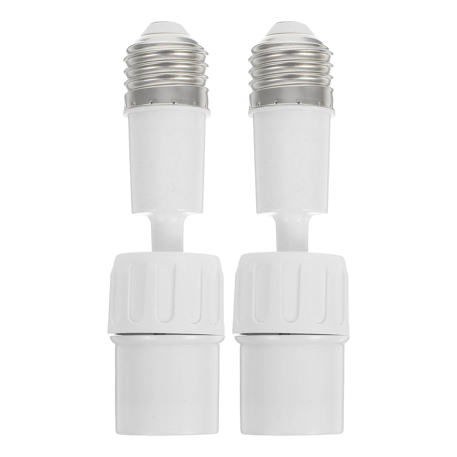 2pcs Lamp Adapter Replaceable Household Converter DIY Extender Angle Lightbulb Project Plug Accessory Fixtures