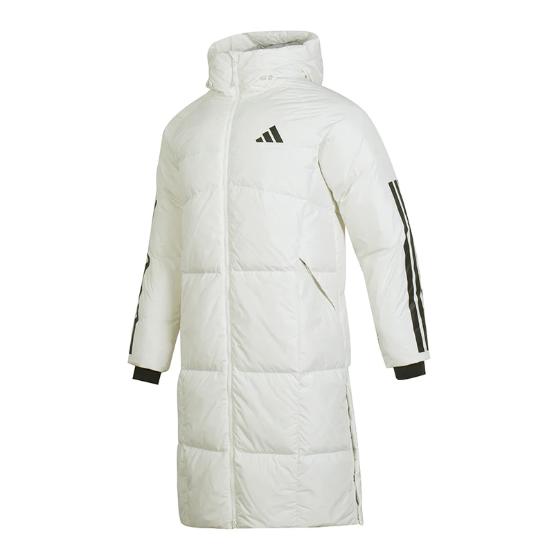 

Adidas Long down Jkt Men's Fashion down Jacket Long Sports Casual Wear Windproof Warm Jacket White Duck down Jacket Jg3838