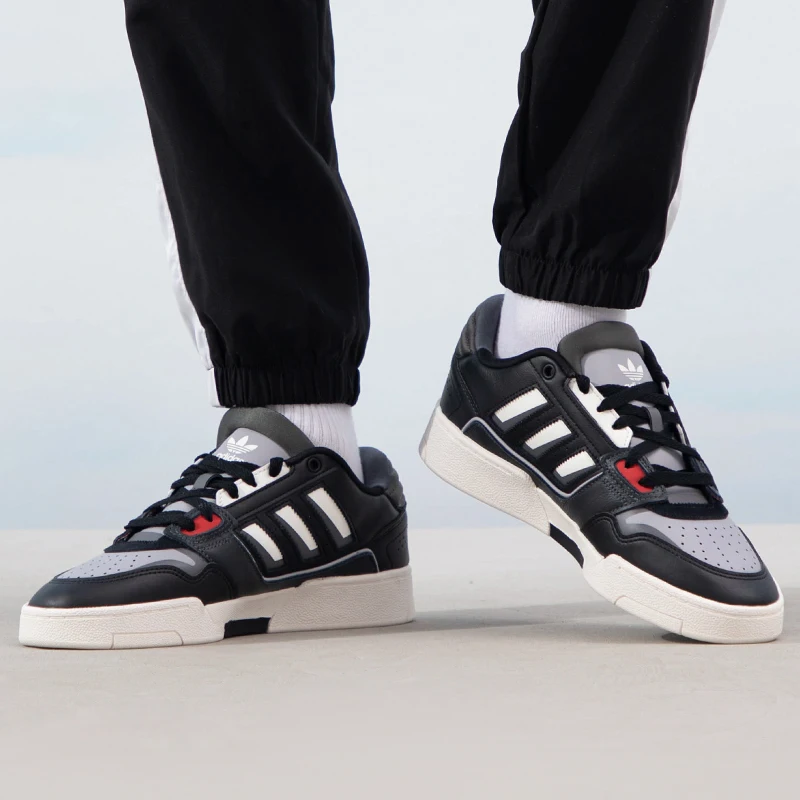 Adidas Originals Drop Step Low 2.0 Men's Sports Shoes, Cushioning and Comfortable, Wear-Resistant Casual Shoes, Lightweight Low-Top Sneakers Ig4333