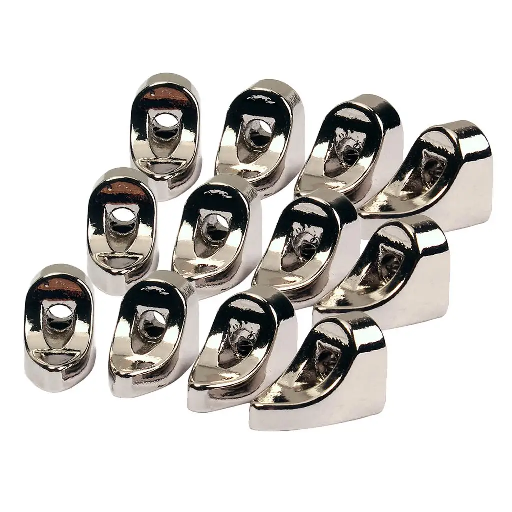 

Banjo Bracket Stands Zinc Alloy Chrome L Shape Accessory Set for Banjo 5 String Tune Up