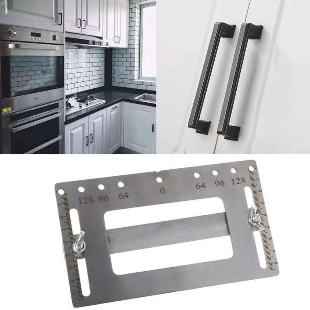 

Punch Locator Positioning Handles Cabinet Closet Hole Cupboard Furniture Accessories Punching Door Drilling Tool