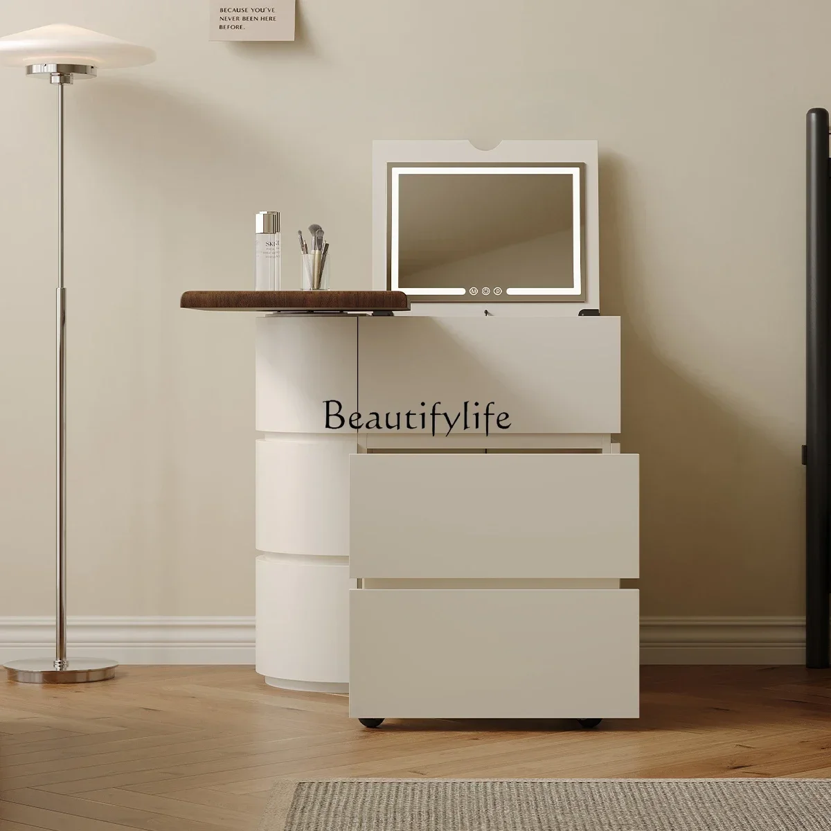 

ls51Minimalist Multifunctional Dresser Simple Modern Light Luxury Small Flip Dresser