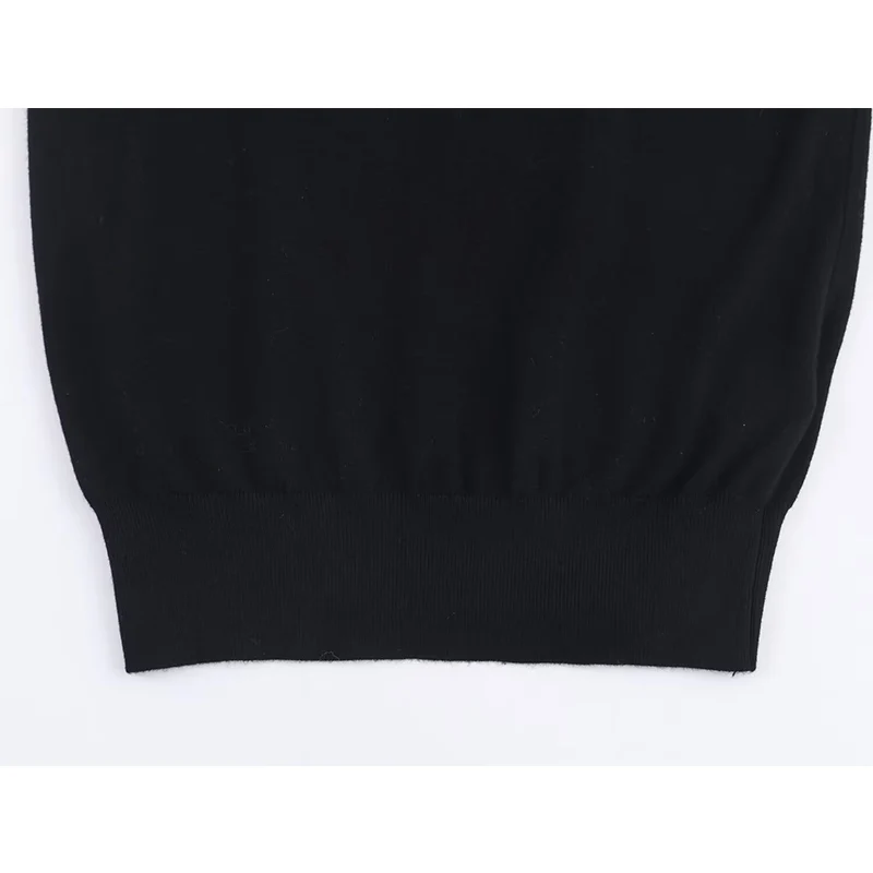 เสื้อสเวตเตอร์ผู้หญิง ฤดูใบไม้ร่วง 2025 แฟชั่นใหม่ ยืดหยุ่น ทรงเข้ารูป คอทรงโอ ดีไซน์หรูหรา สไตล์ชิค อุ่นสบาย เหมาะกับวัยรุ่น ใส่เที่ยวได้