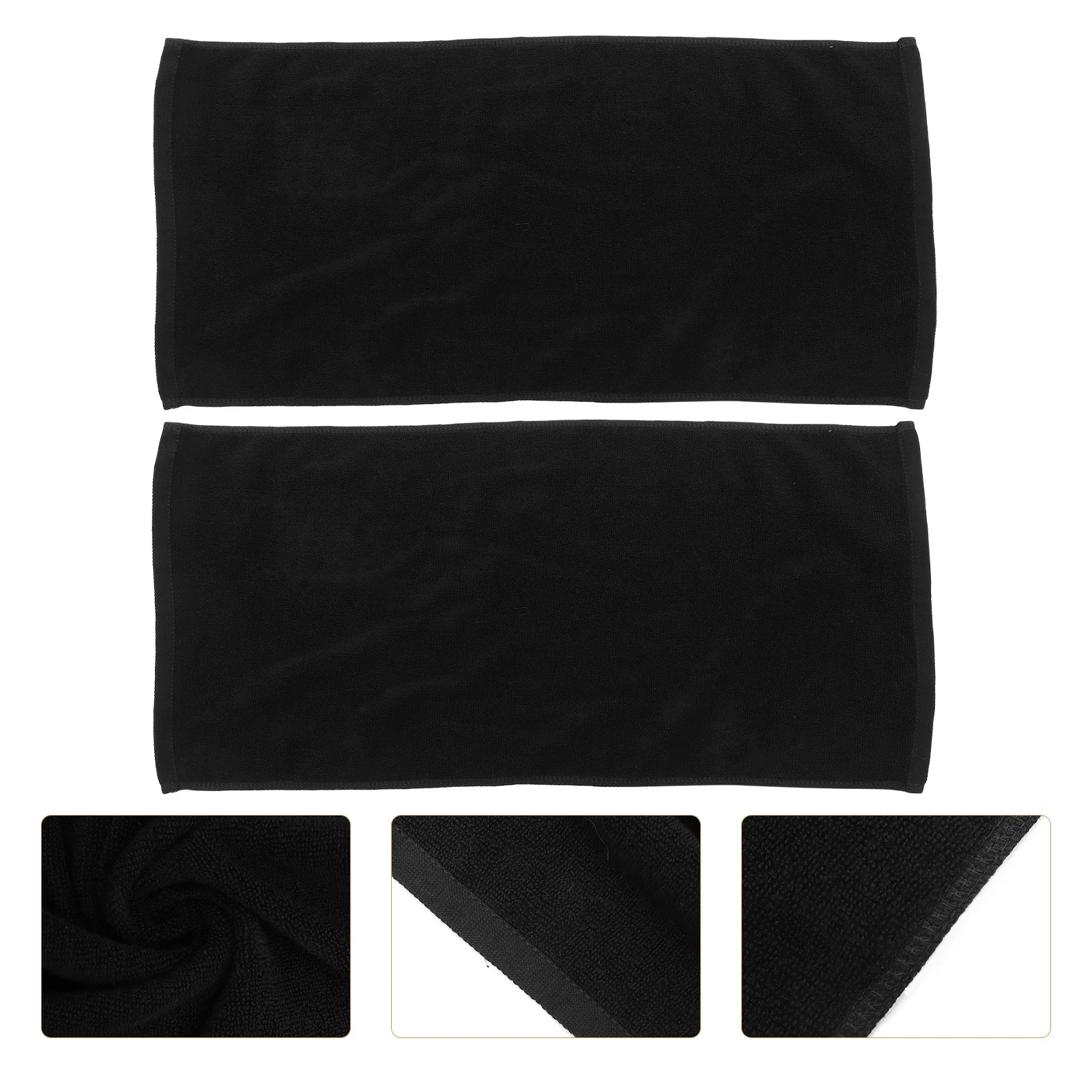 

2Pcs Soft Facial Towels Cotton Washcloths for Bathroom Home Skin Friendly Absorbent Lightweight Easy Care Towels