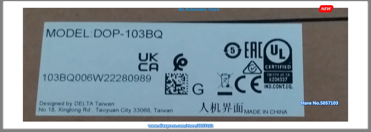 DOP-B03E211 DOP-B03S211 DOP-B03S210 Updated To DOP-103BQ touch panel HMI 4.3 Inch New In Box