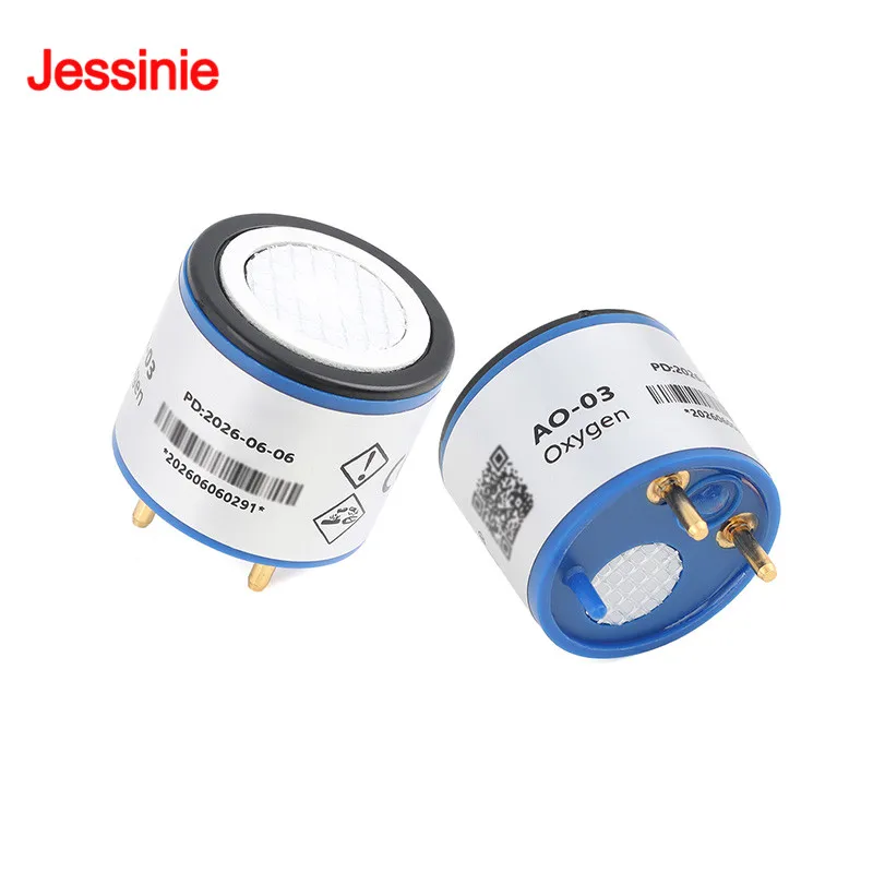 AO-03 Oxygen Sensor Module AO3 A03 Oxygen Concentration Detection Sensor Probe 40XV 4OXV Oxygen Battery Detector