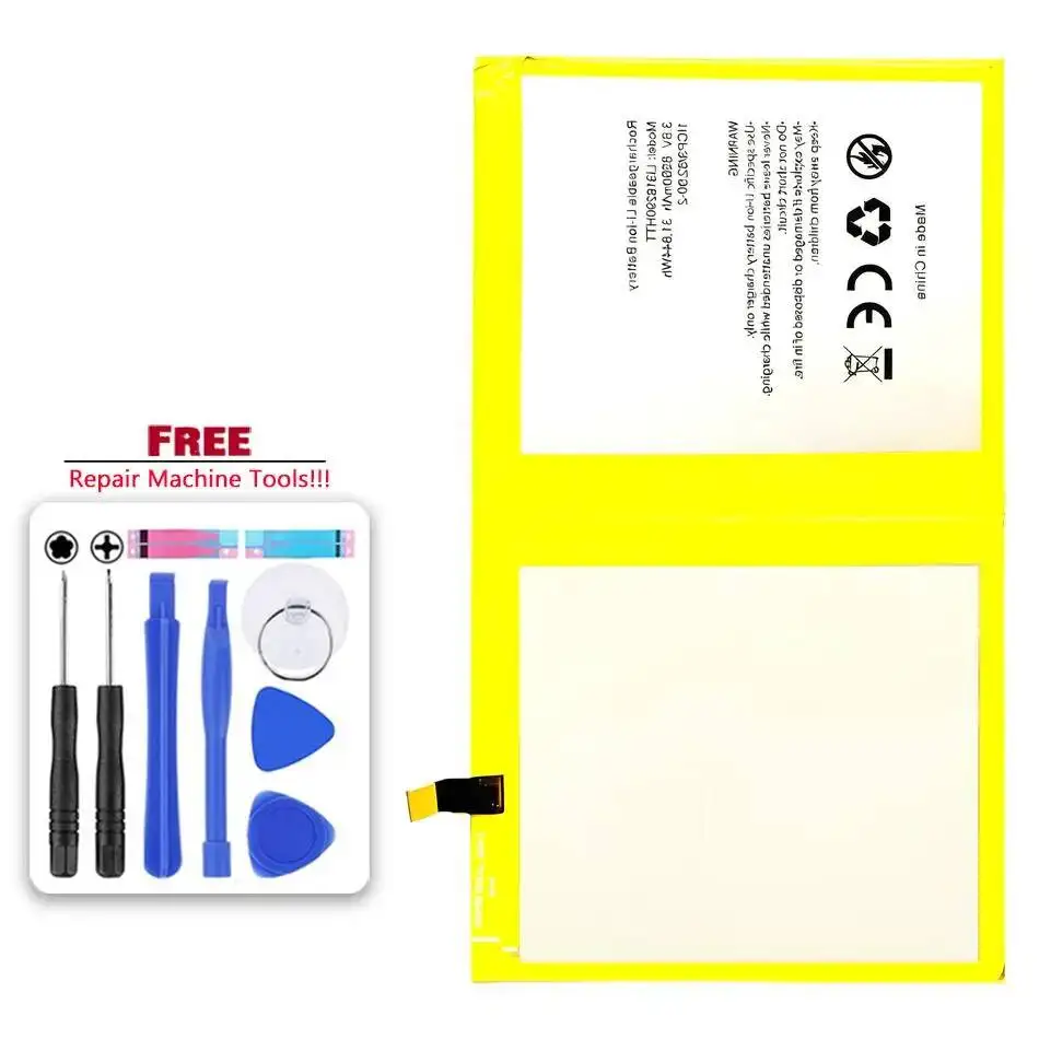 

LI318290HTT Аккумулятор для планшета Blackview 1ICP3 82 90-2 8380 мАч, совместимость с большой емкостью