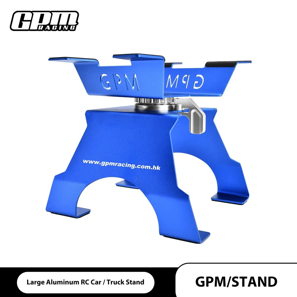 

Вращающийся на 360 градусов кронштейн GPM, большая алюминиевая подставка для радиоуправляемого автомобиля/грузовика для модели 1/5, 1/6, 1/7, 1/8, 1/10