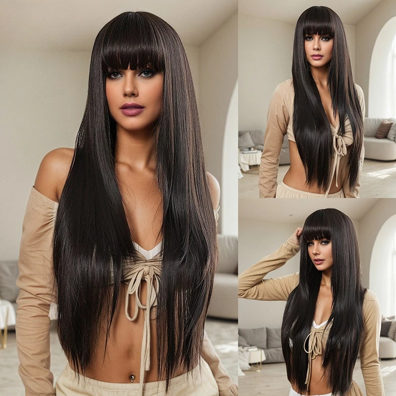 Парик Полный головной убор Натуральный