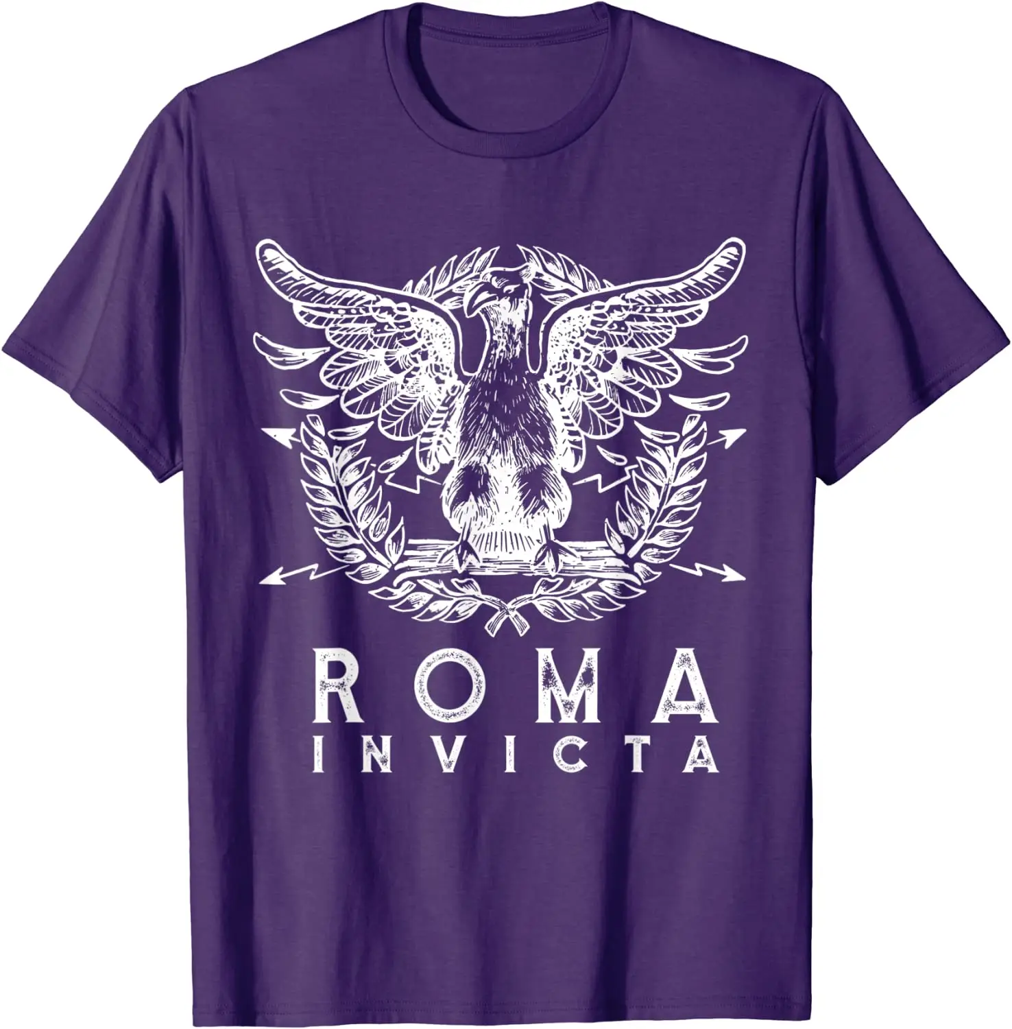 Roma Invicta Roman Empire SPOR Ancient Rome Men T-Shirt Short Sleeve Casual 100% Cotton O-Neck Summer Shirt