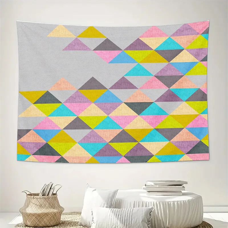 Bohemian Tapestry Wall Hanging Aesthetic Room Decor Nature Landscape Forest Tree Psychedelic Art Home Textile Dorm Decor Gift fo