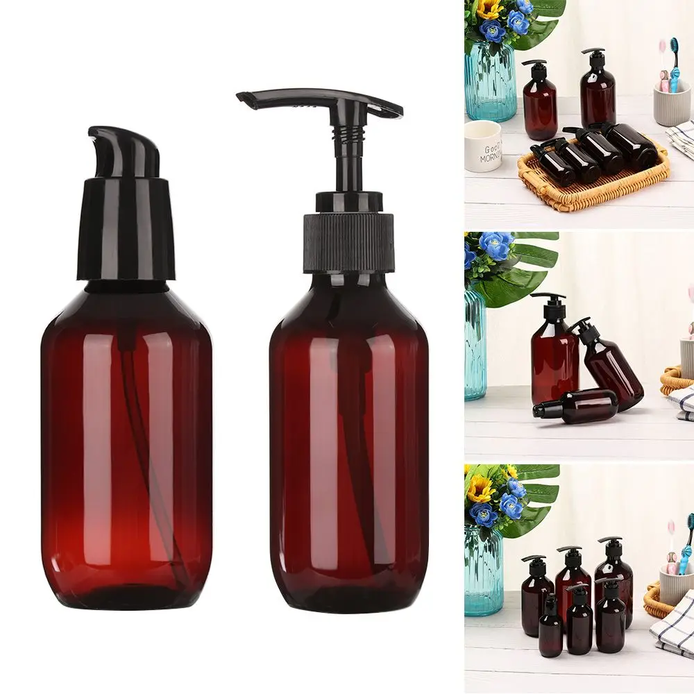1pc New Hand Sanitizer Plastic Liquid Storage Container Soap Dispenser Refillable Lotion Shower Gel Bottles Pump Container