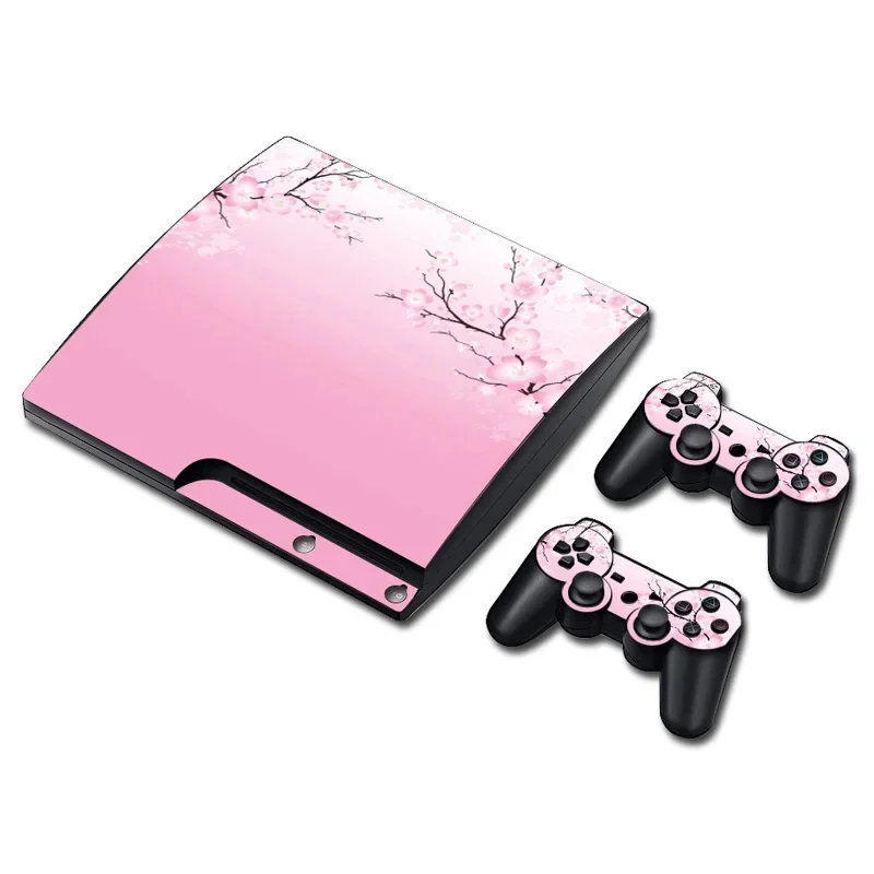 Calcomanía de vinilo para PS3, pegatina de piel delgada, cubierta de accesorios, nuevos diseños de accesorios de juego