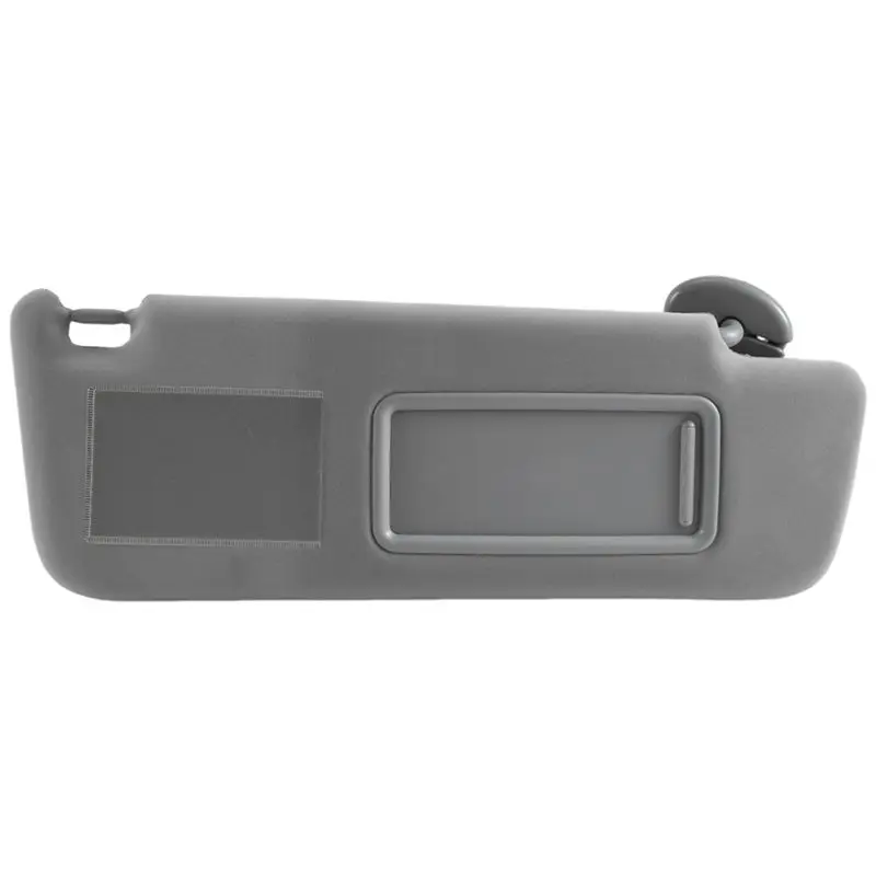 AC76-LED Sunvisor With Mirror 1Pair Grey Lamp For Toyota Prado 120 2003-2009 74310-6A020-B1 74320-6A020-B1 74320-60850-B1