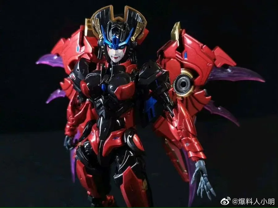 في عصا BingoToys BT-02 لعبة تشوه Windgirl شخصيات الحركة نموذج شخصيات الحركة الروبوتية النسائية