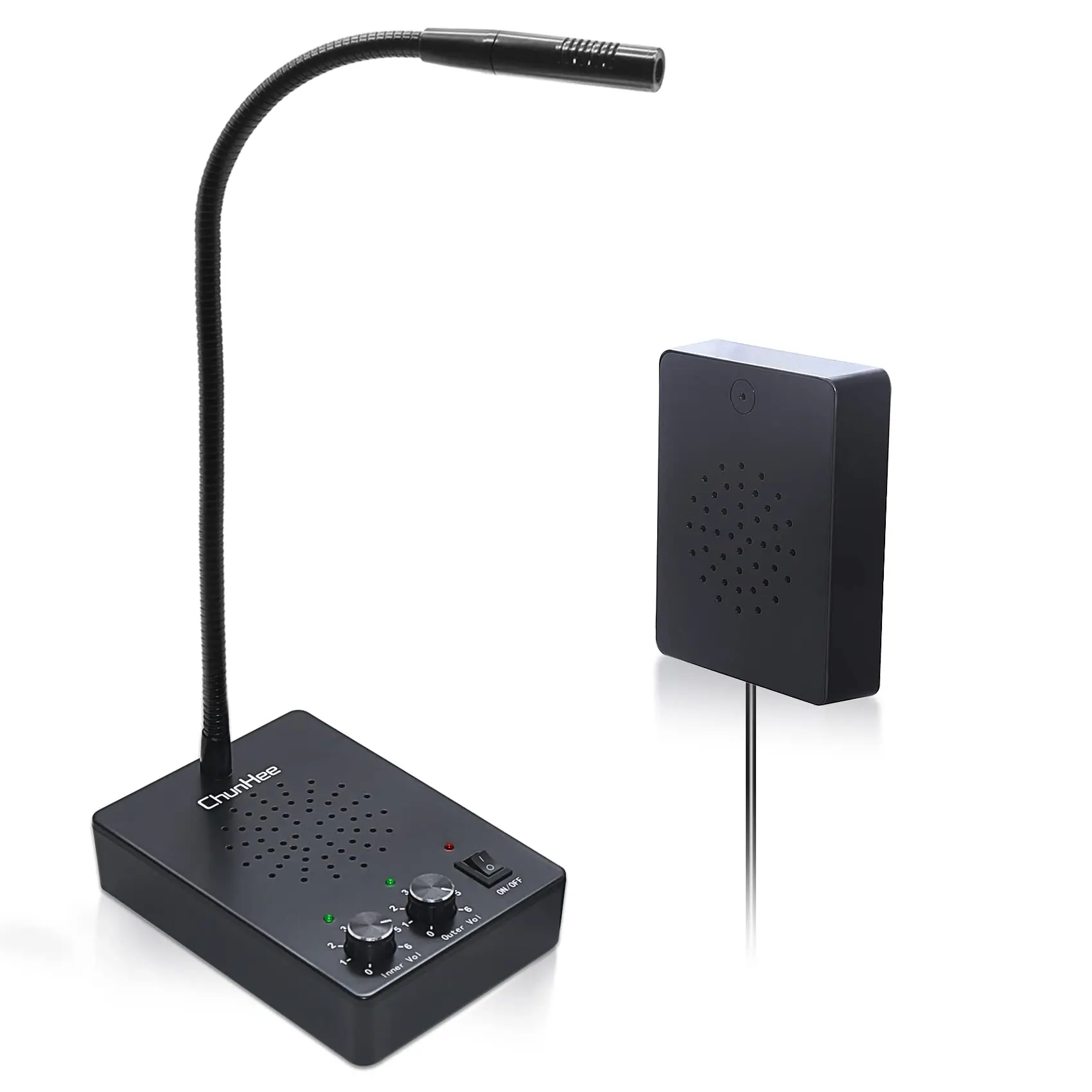 Suppliers Window Speaker Intercom 2 Way Intercom System Anti-Interference Loud Speaker for Bank Counter Hospital