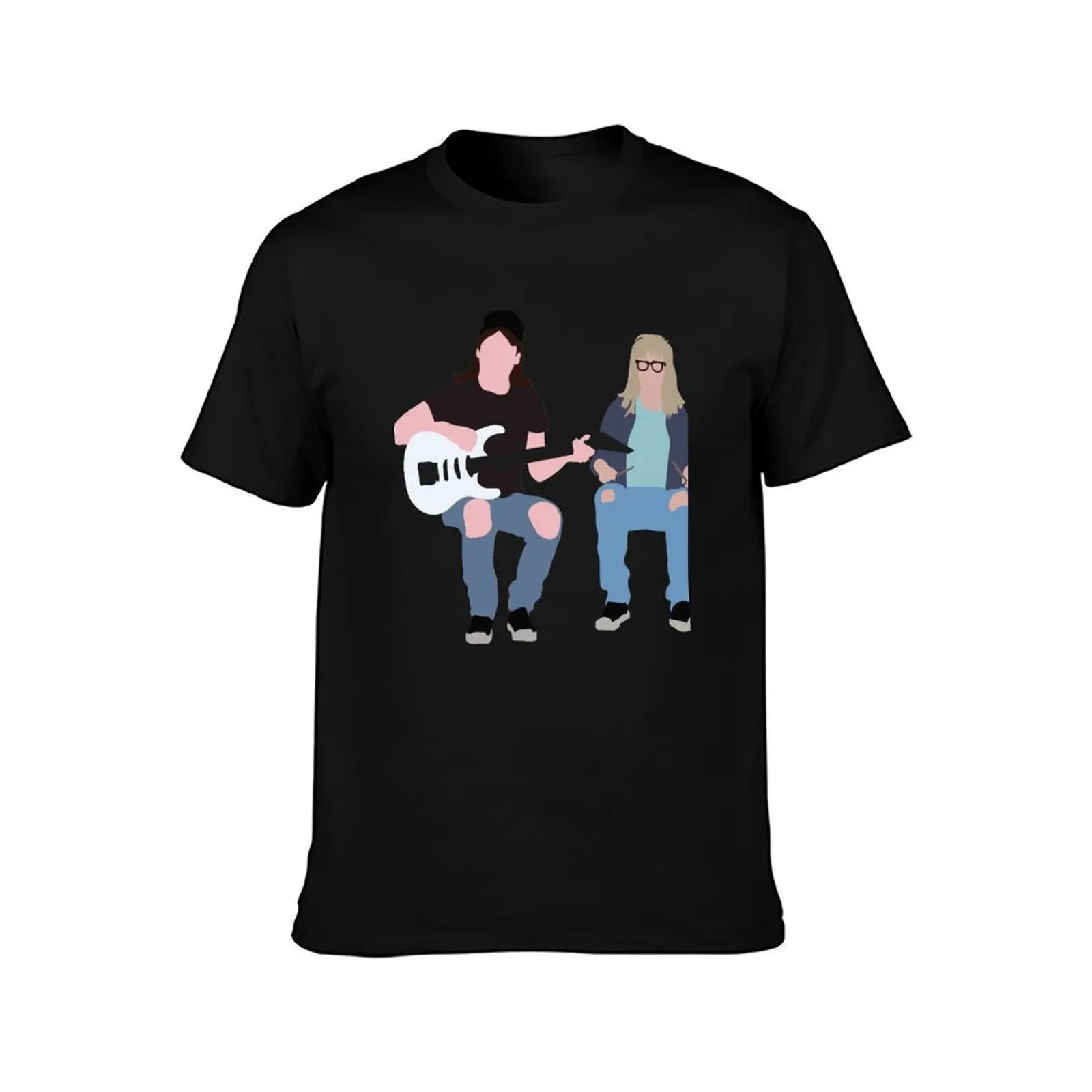 The Ultimate Secret Of Wayne's World T-Shirt, Summer Casual Cotton Tee, Oversized Streetwear Tops, Vintage Graphic Print