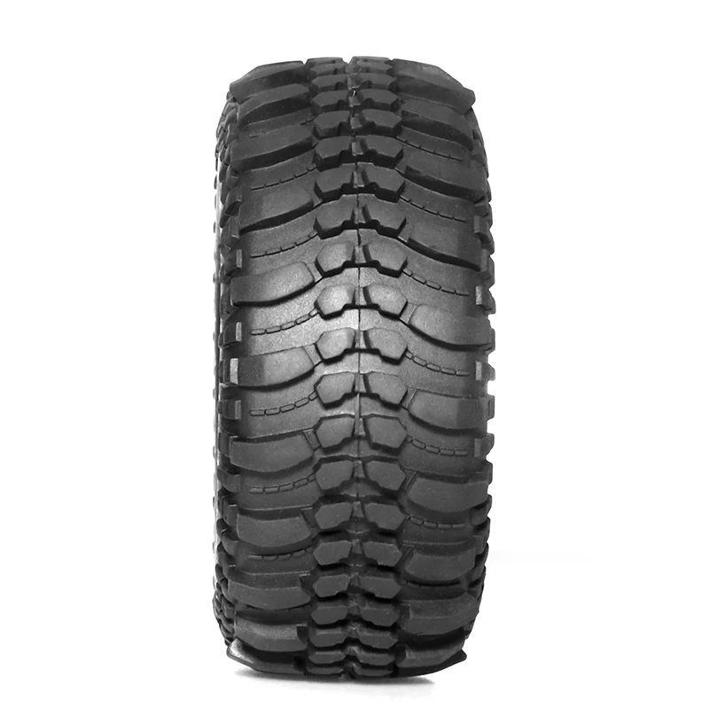 1.9 Crawler Tires 105-120mm Foam Fit Tires for Axial SCX10 90047 SCX10 III SCX10 Pro AXI03007 Redcat Gen8 TRX-4,4PCS