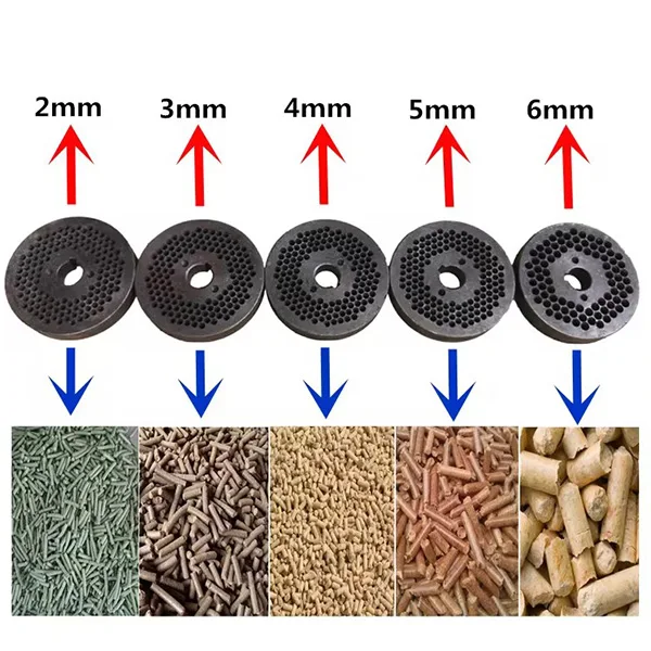 210 Feed Machine Pellet Making Flat Die Pellet Machine Grass Pellet Machine