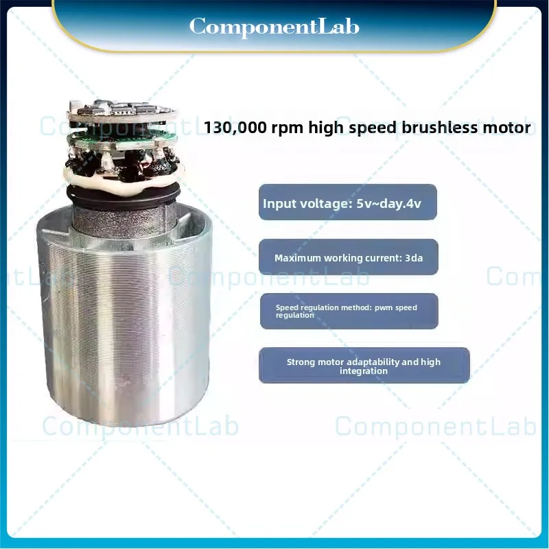 New original low-voltage 5V~8.4V 130000 RPM micro brushless fan motor controller integrated ultra-high speed motor