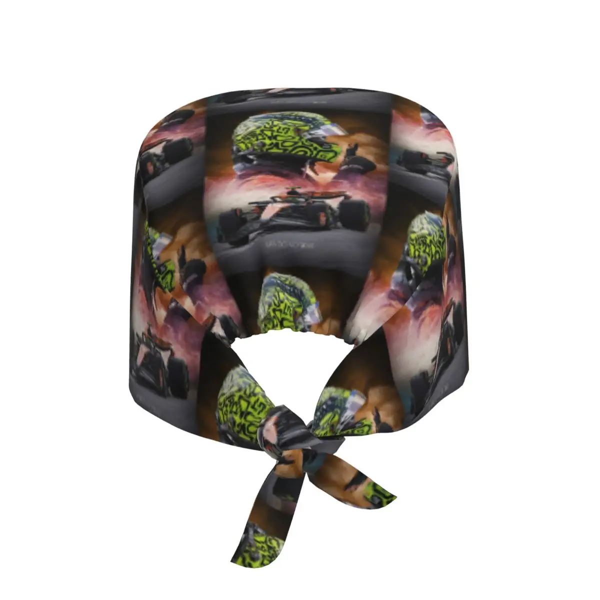 Lando Norris F1 Miami Scrub Hat Doctor Working Surgical Cap Men Women Adjustable Nursing Caps for Dentist