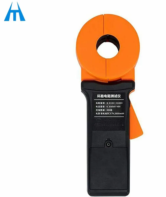 

Latest Technology Loop Grounding Resistance Instrument Clamp Resistance Measuring Device Digital Display Tool