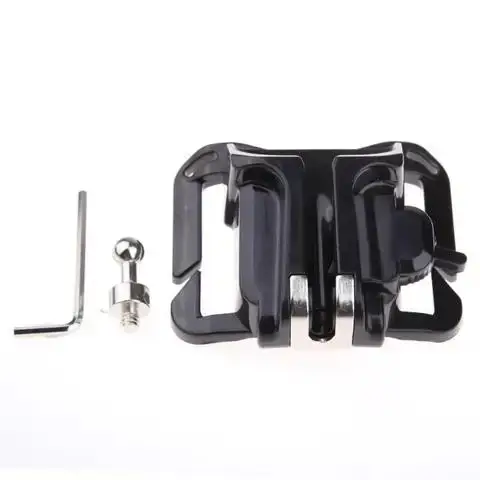 

ALLOYSEED Holster Hanger Quick Release Mount Buckle Strap Waist Belt Buckle Button Mount Clip For Sony Canon Nikon DSLR Camera