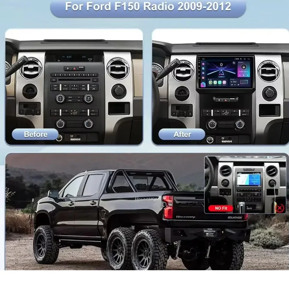 Car GPS Navigation For Ford F150 2009-2014 9