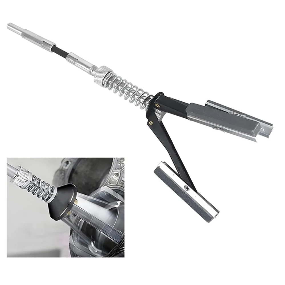 Car Engine Cylinder Hone Tool 19-64/32-89/51-165mm Adjustable Brake Cylinder Burnisher Hone for Grinding Holes Friction