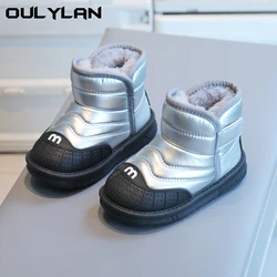 Kids' Uggs Winter Wool Warm Boys' ankle boots Girls' fleece Thickened Cotton Sneakers Waterproof Big Kids' Shoes Sneakers 2024