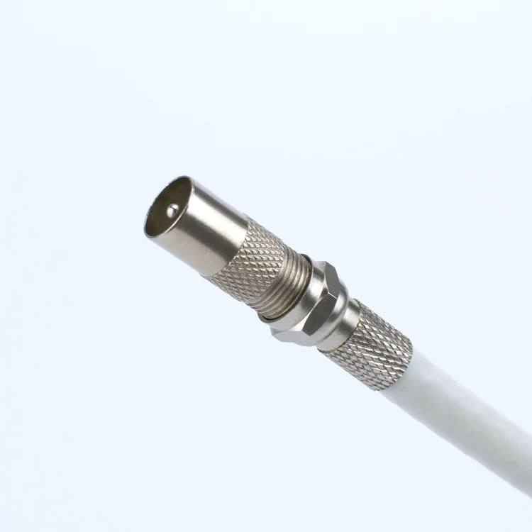 2/5/10pcs/Lot Aerial Male Adapter F Female To TV Male Converter Satellite Coax Connector Data Sync TV Coaxial Plug C5