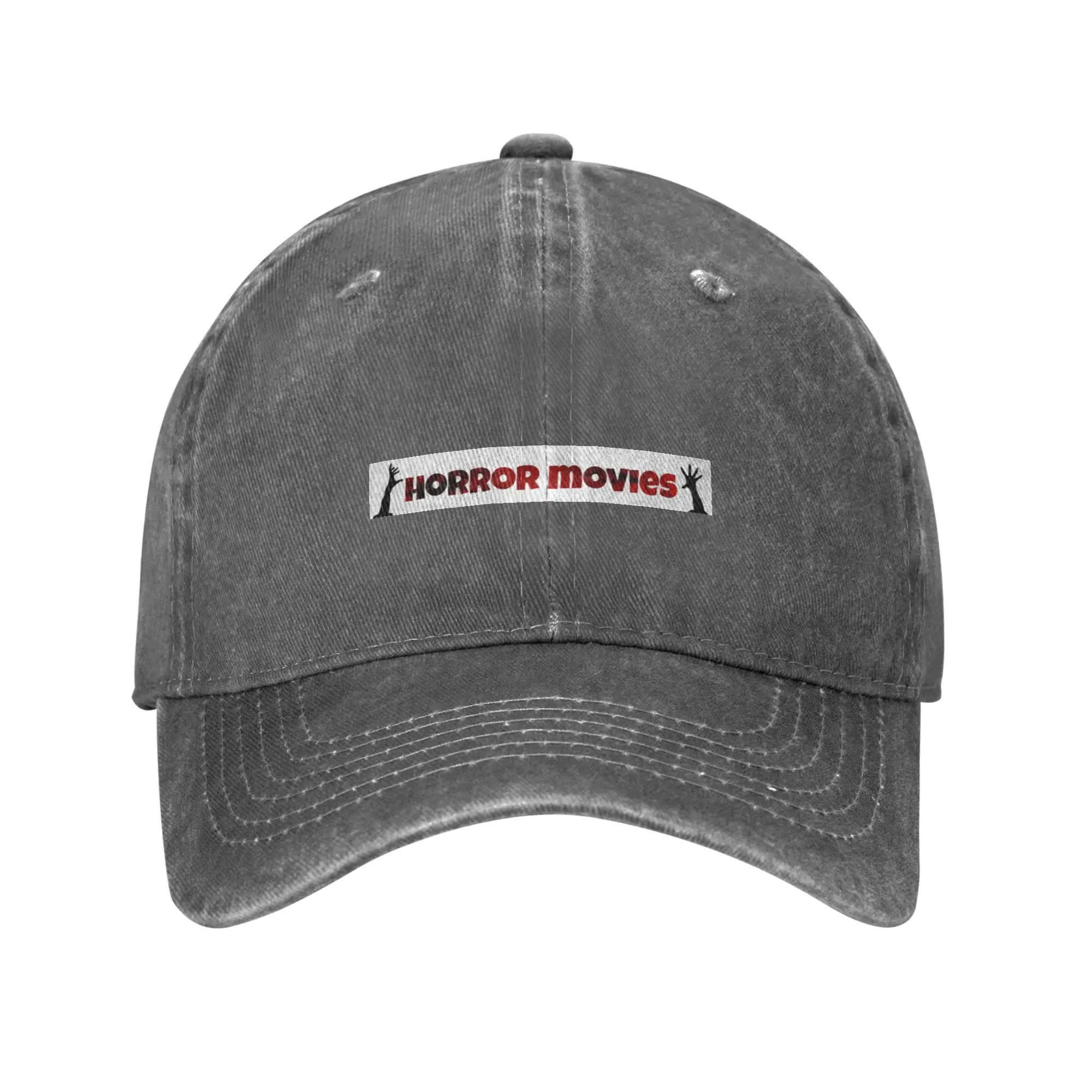 Fashion Watch Horror Movies baseball cap  Japanese Minimalist Mesh Cap
