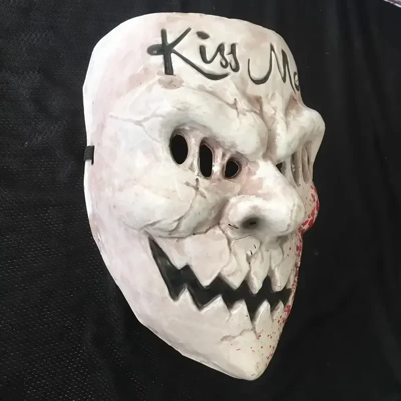 Plan de dédouanement humain 3 masque en plastique KISSME Halloween horreur cos accessoires