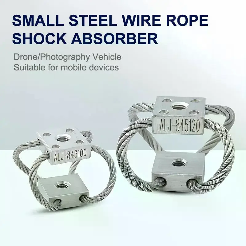 ALJ-84 Wire Rope Vibration Isolator Shock Absorber For Car Vehicle Marine Boat UAV Drone Gimbal Camera Precision Instrument