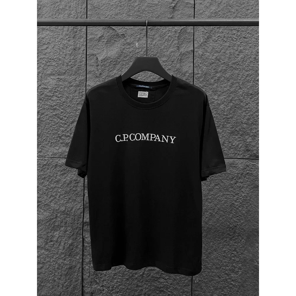 2024 New CP Glasses Print Men T Shirt Brand Short Sleeve T-shirt Designer Tee Luxury Women Cotton Tshirt Top Kids Clothing