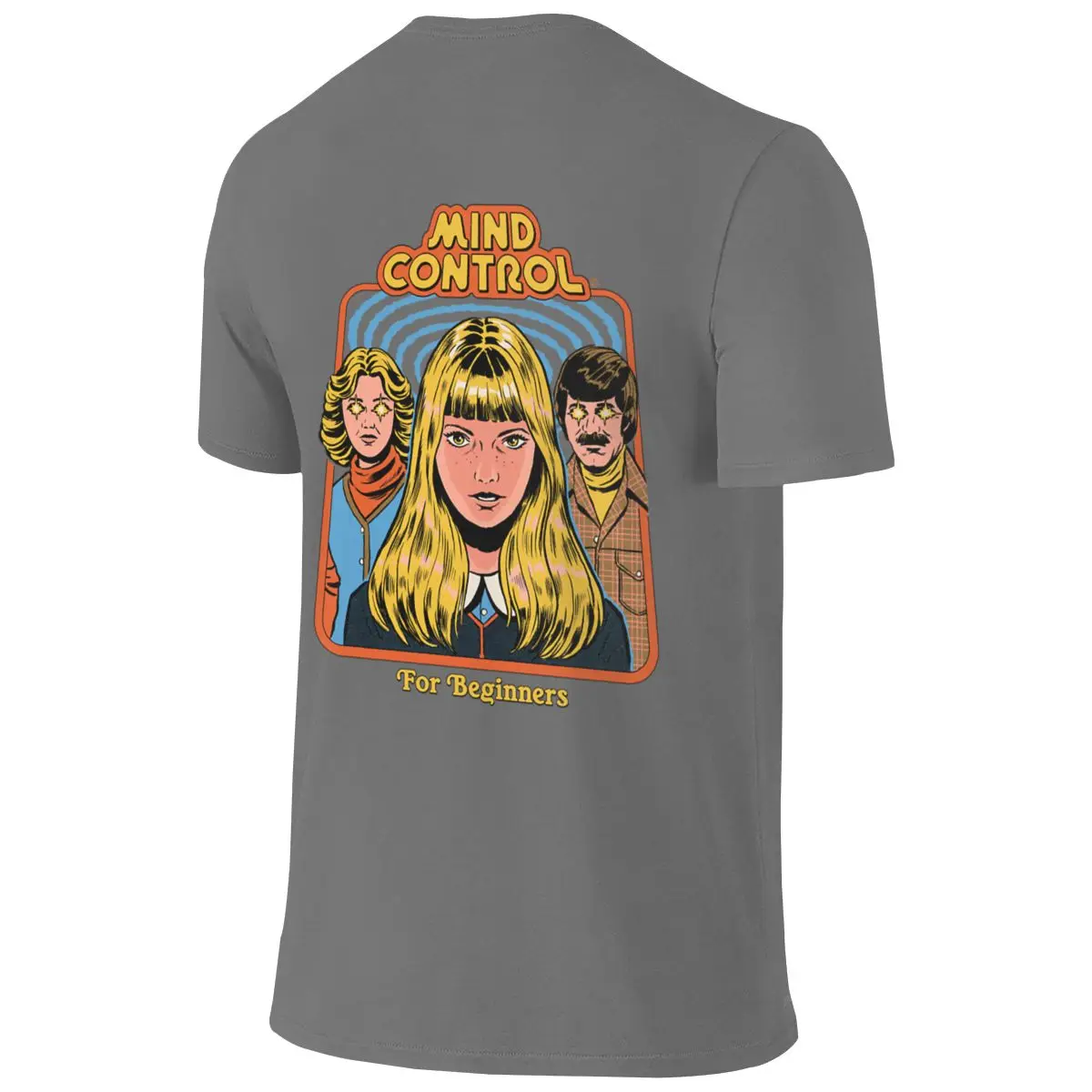 Mind Control For BeginnersSoft Reversible T-shirt Girlish Feeling Fashion Sense Tee
