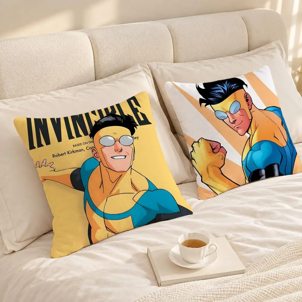 Series TV Drama I-Invincible Cushion Cover Soft Short Plush throw pillow Sofa Bedroom Den Car Dorm Decor Gifts