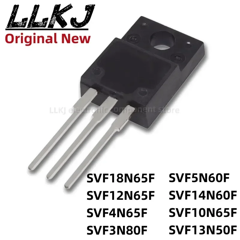 1pcs SVF18N65F SVF12N65F SVF4N65F SVF3N80F SVF5N60F SVF14N60F SVF10N65F SVF13N50F TO-220F MOS FET