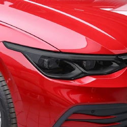 Voor Volkswagen Vw Golf 8 MK8 R Lijn GTI 2020 2021 Tpu Zwart Koplamp Achterlicht Foglight Beschermende Film Koplamp Achterlicht